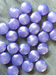 Purple SHIMMER resin round 18mm Beads, Big Acrylic big circle Beads, Bangle Beads, Wire Beaded Jewelry white bracelet statement necklace