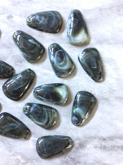 Gray 1 Hole tortoise shell Pendant Beads, resin Acrylic Beads, resin lucite Jewelry Making necklaces Bracelets Earrings, 32mm oval pendant