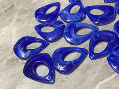 Royal Blue DIY Acrylic Earring Blanks, acrylic blanks, DIY jewelry, resin earrings, lucite earring blanks earrings jewelry, geometric