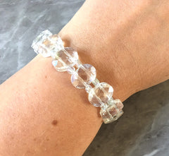 DIY Stretch Bracelet Kit with Venezia Crystals in 13 colors, jewelry making kit, diy kit, diy jewelry genstone glass crystal bracelet