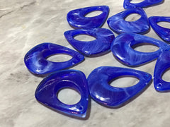 Royal Blue DIY Acrylic Earring Blanks, acrylic blanks, DIY jewelry, resin earrings, lucite earring blanks earrings jewelry, geometric