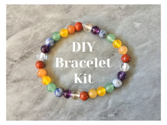 DIY Kit beads bracelet, rainbow gemstone beads, bracelet beads, colorful round glass beads colorful pride clearance beads donut gem beads