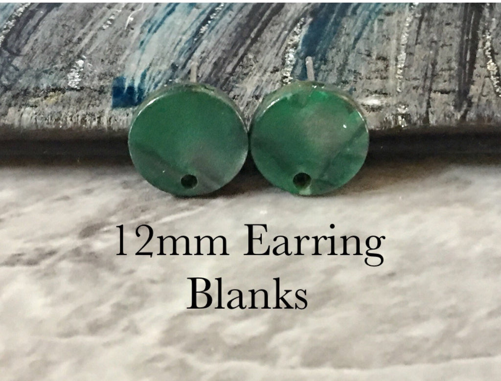 DARK GREEN EARRINGS | Rebekajewelry