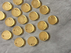 Gold Mirror Acrylic Blanks, 12mm earring circles, dangle beads monogram earrings, acrylic blanks, circular earrings, acrylic circles