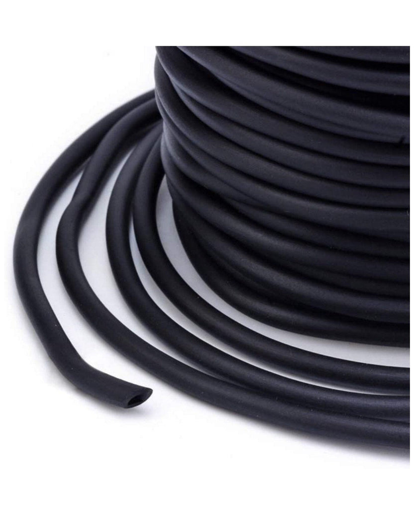 1Roll Hollow Pipe Tubuing Rubber Cords 2mm 3mm 4mm Solid Rubber Tube Cord  for jewelry making DIY bracelet necklace accessories