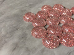 Pink Sparkle Resin 12mm Druzy Cabochons, jewelry making kit earring set, diy jewelry, druzy studs, 12mm Druzy stud earrings fine glitter