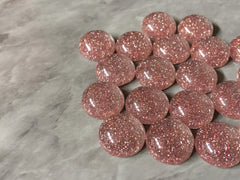 Pink Sparkle Resin 12mm Druzy Cabochons, jewelry making kit earring set, diy jewelry, druzy studs, 12mm Druzy stud earrings fine glitter