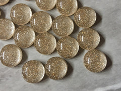 Gold Sparkle Resin 12mm Druzy Cabochons, jewelry making kit earring set, diy jewelry, druzy studs, 12mm Druzy stud earrings fine glitter