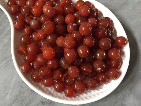 HUGE LOT Natural Agate glass beads, red orange amber beads, 12mm beads for bracelets mandala Statement necklace