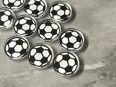 Soccer Blanks black white Acrylic Blanks Cutout, earring jewelry making, stud earring blanks, soccer mom earrings jewelry