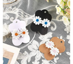 WHOLESALE Lot of 300 Laser Cut Paper bow or earring cards, maker bow barrette cards Christmas gift address card