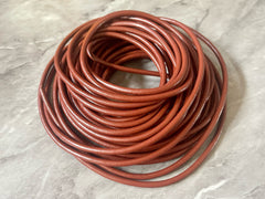 LAST CHANCE 30 Feet Brown Braided Imitation Leather Cord, 4mm thick cord string, tassel belt fabric edging findings