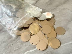 WHOLESALE 20mm stampable blanks, Blank Stamping Tags, Flat Round circle Metal Blank Tags, Charms Pendants for Jewelry Making