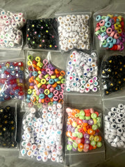 WHOLESALE HUGE LOT of Acrylic heart charms, rainbow charms, clearance beads, sale beads