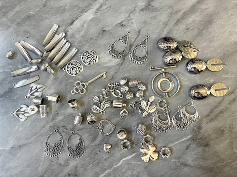 WHOLESALE Metal Jewelry DIY Findings earrings mandala Necklaces Bracelet Making, silver gold clearance sale pendant rhinestone holder