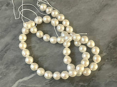 LAST CHANCE 1 Strand Creamy White Pearl Beads, Off White, Pearls sale clearance