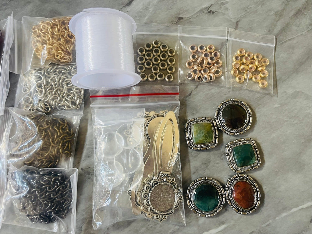 WHOLESALE Huge Lot Jewelry Making Supplies, lot of jewelry finding for –  Swoon & Shimmer