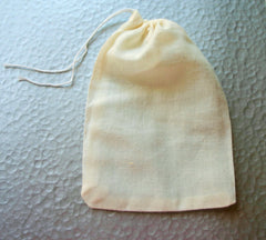 4x6 Drawsting Muslin Bags - Candy / Soap / Party Favor / Jewelry bags - BLANK BAGS - Buy more to save MORE! - Swoon & Shimmer - 2